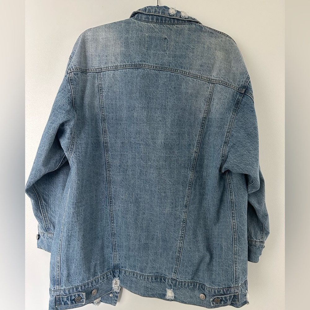 Love Tree Denim Jacket. Size: M. - Picture 4 of 5